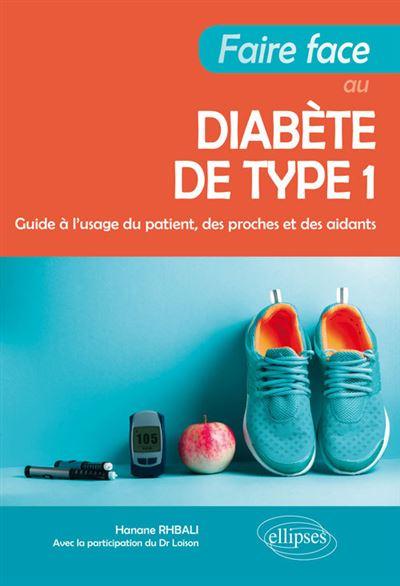 Couverture du livre faire face au diabète de type 1