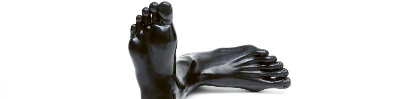 Oeuvre "Duality Feet" de Prune Nourry
