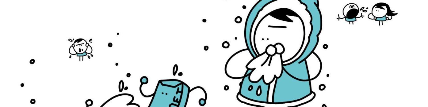 J’ai le nez qui coule !