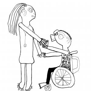 Illustration du programme handicap des HUG