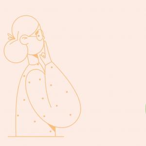 illustration de deux personnes en pleine réflexion 