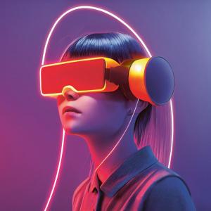 illustration casque de réalité virtuelle