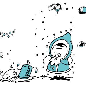 J’ai le nez qui coule !