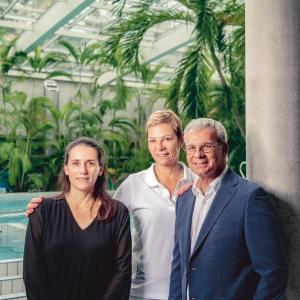 Géraldine Pauget, Jasmina Kalapac, Jorge Da Roxa
