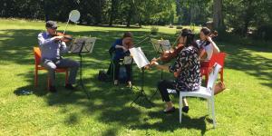 Musique de chambre par le quatuor de l’Ensemble instrumental romand