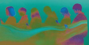 ados sur les réseaux sociaux