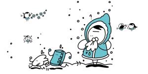 J’ai le nez qui coule !