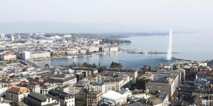 Genève vue aérienne